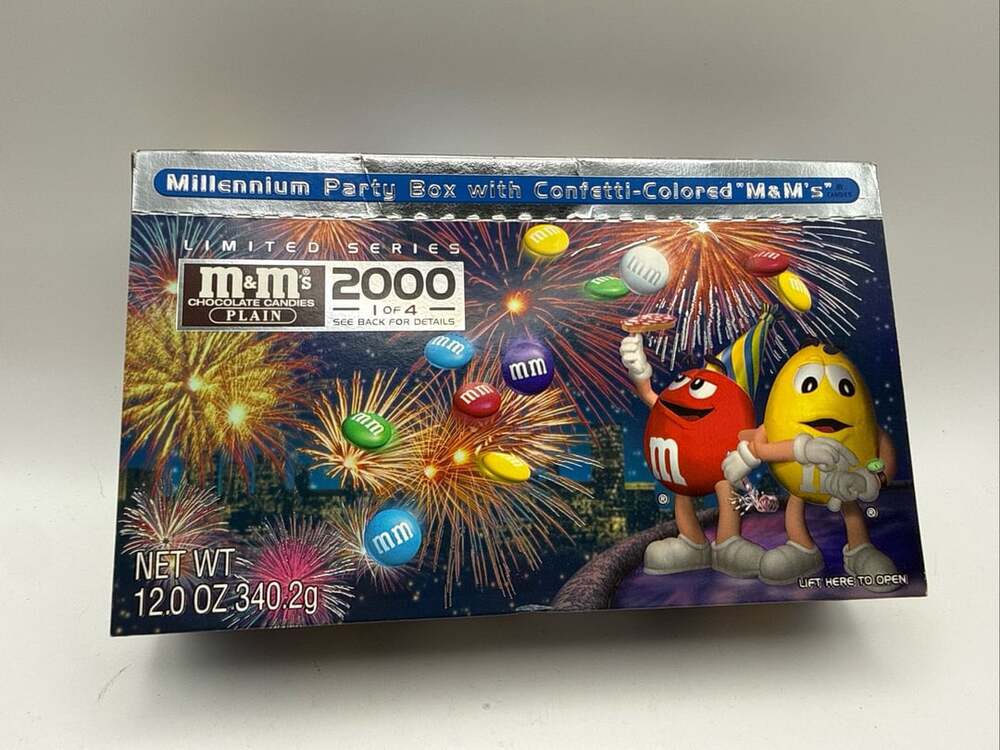 M&M's Millennium Party Box  Limited Series 1 of 4